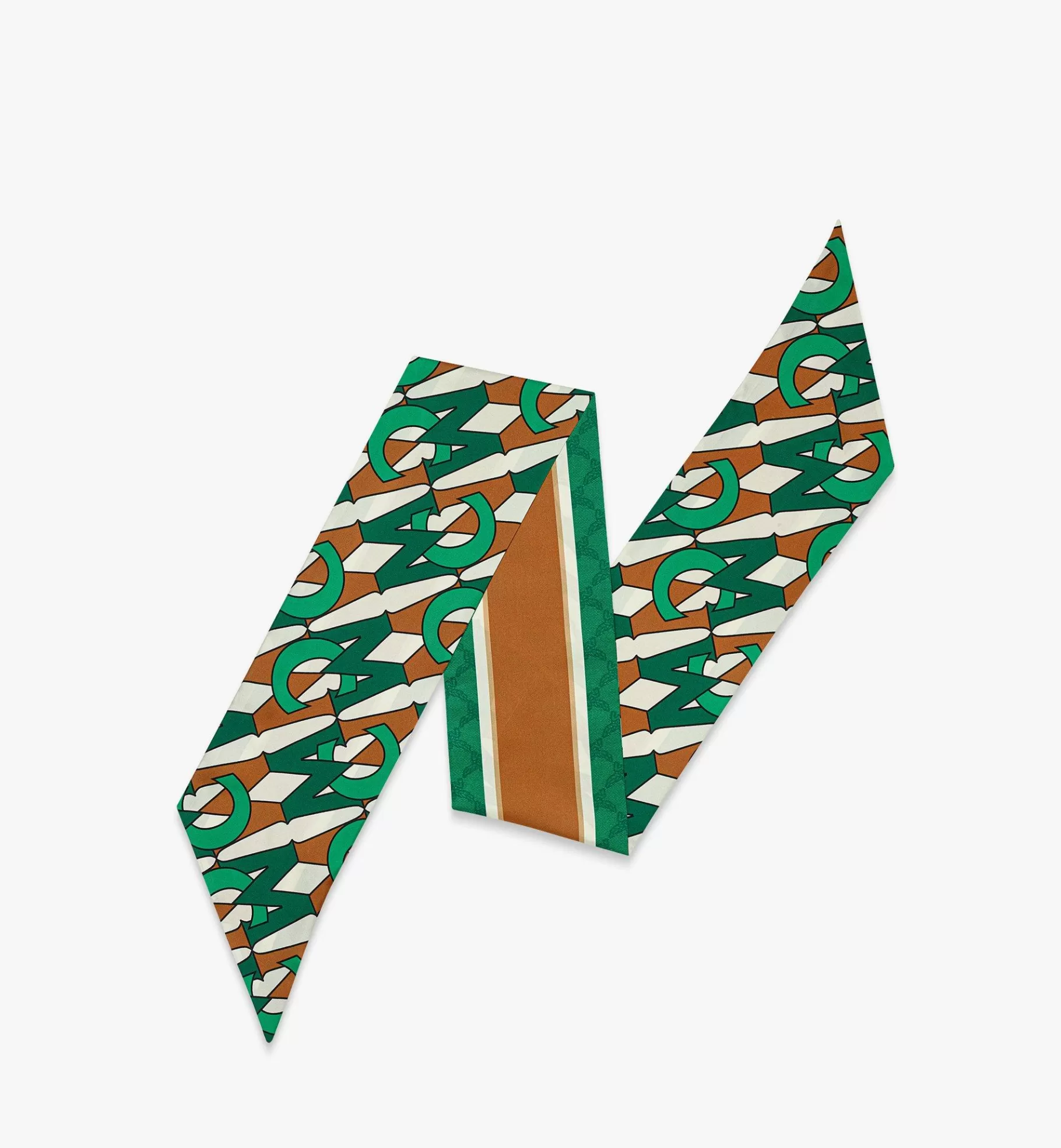 Sale Abstract Monogram Petite Silk Scarf Women Scarves & Silk Accessories | Bag Accessories