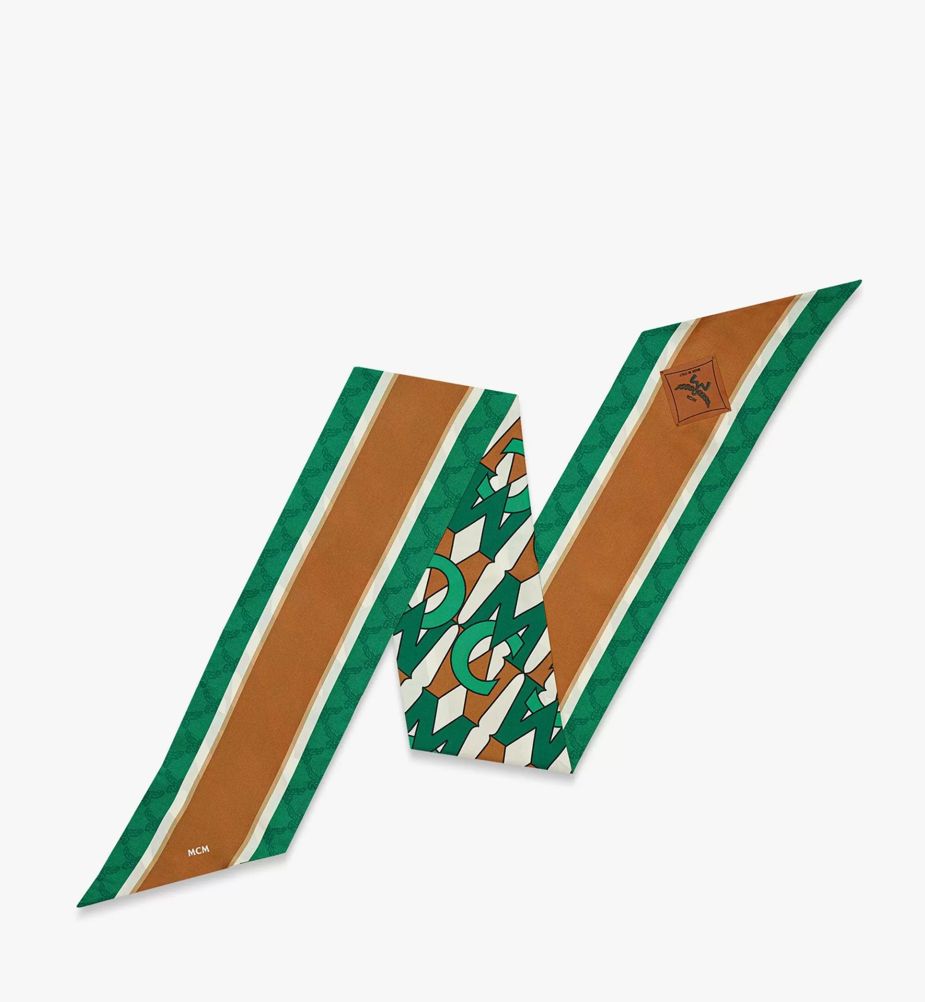Sale Abstract Monogram Petite Silk Scarf Women Scarves & Silk Accessories | Bag Accessories