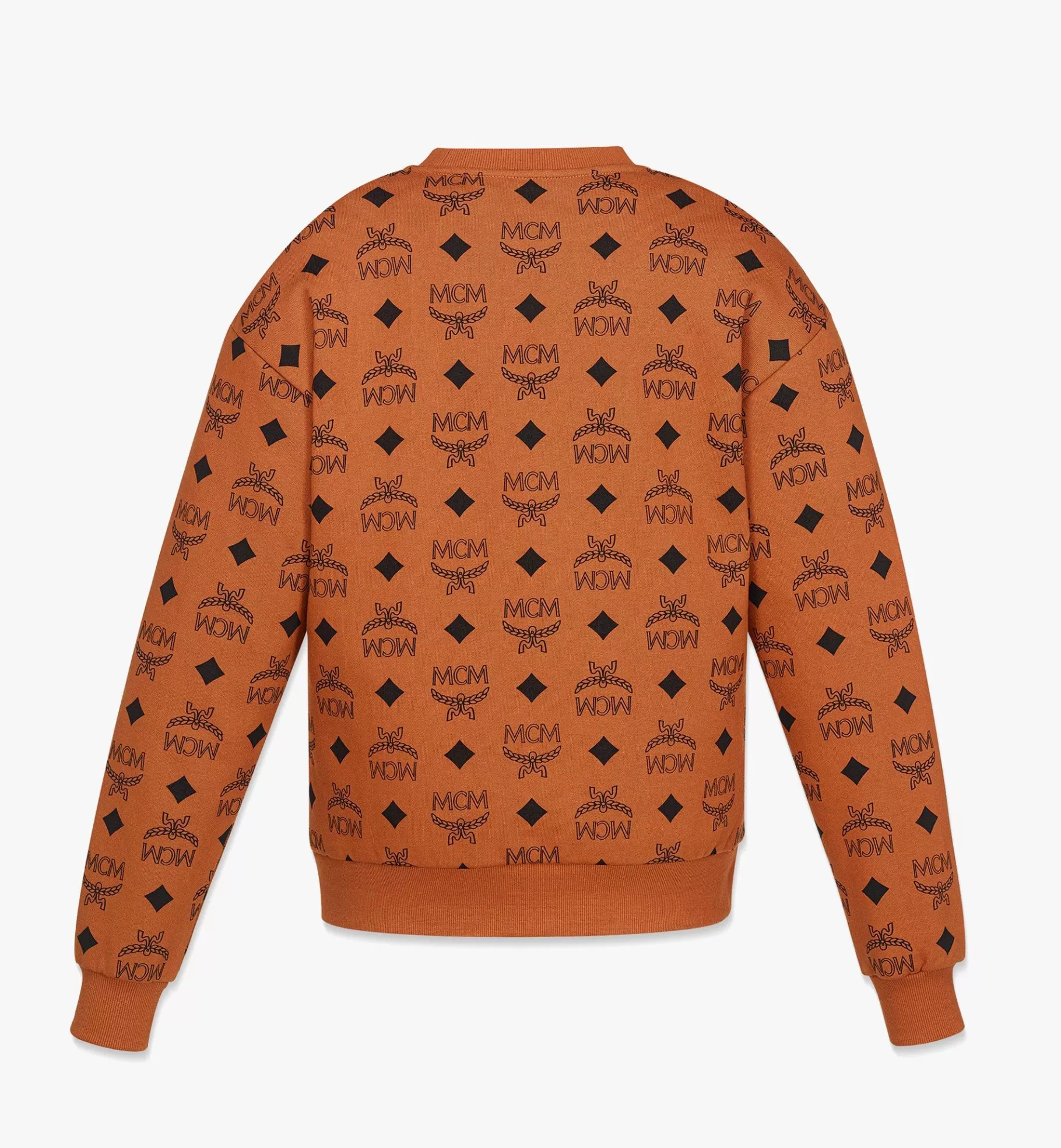 Sale Maxi Monogram Print Sweatshirt In Organic Cotton Women Knitwear & Hoodies