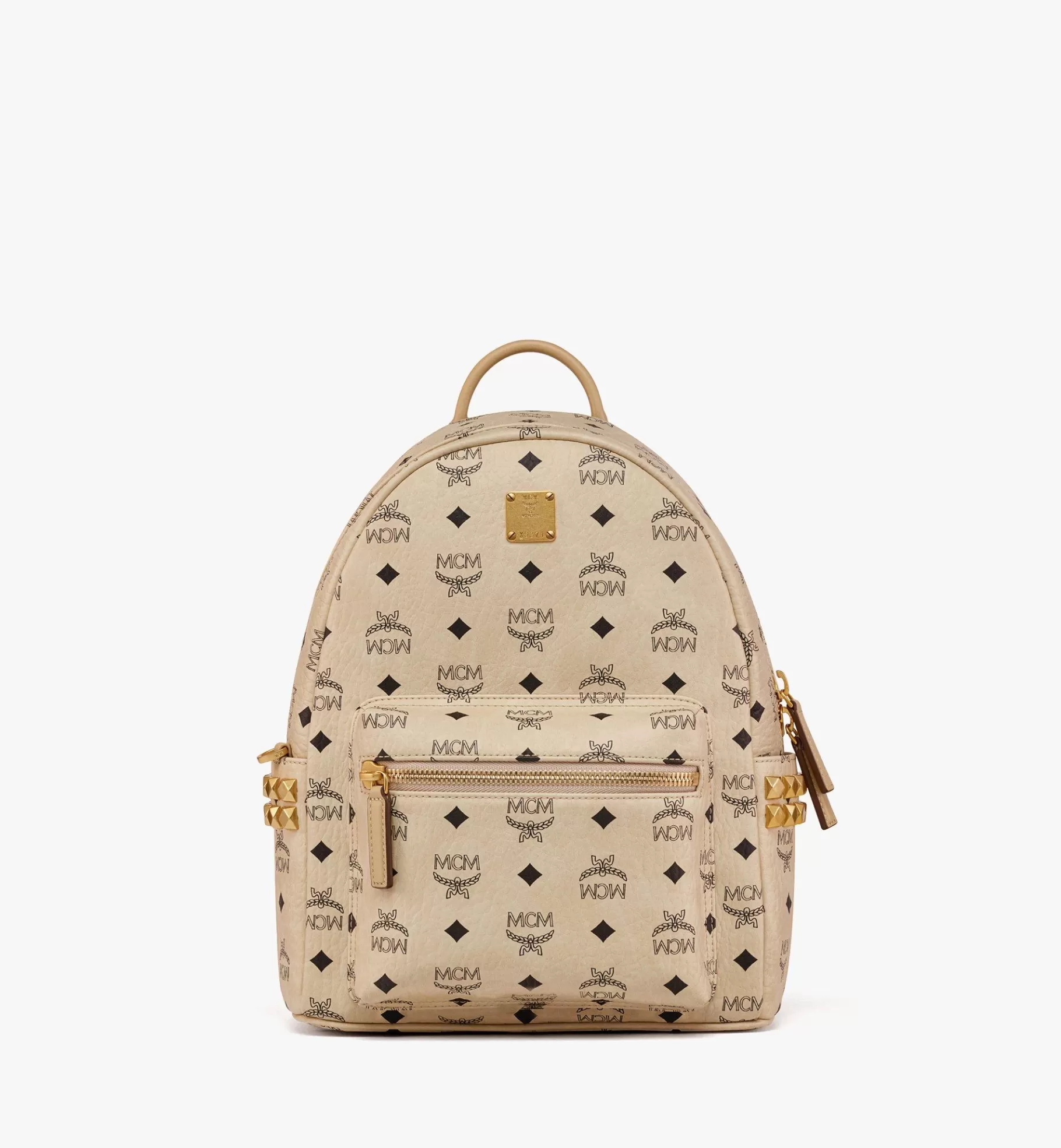 Shop Stark Side Studs Backpack In Visetos Backpacks | Backpacks